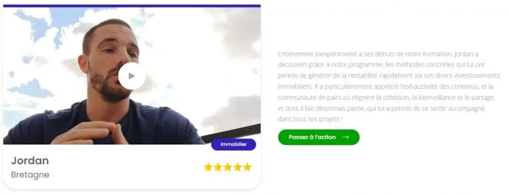 temoignage jordan formation yann darwin greenbull créer et développer une entreprise à prépondérance immobilière